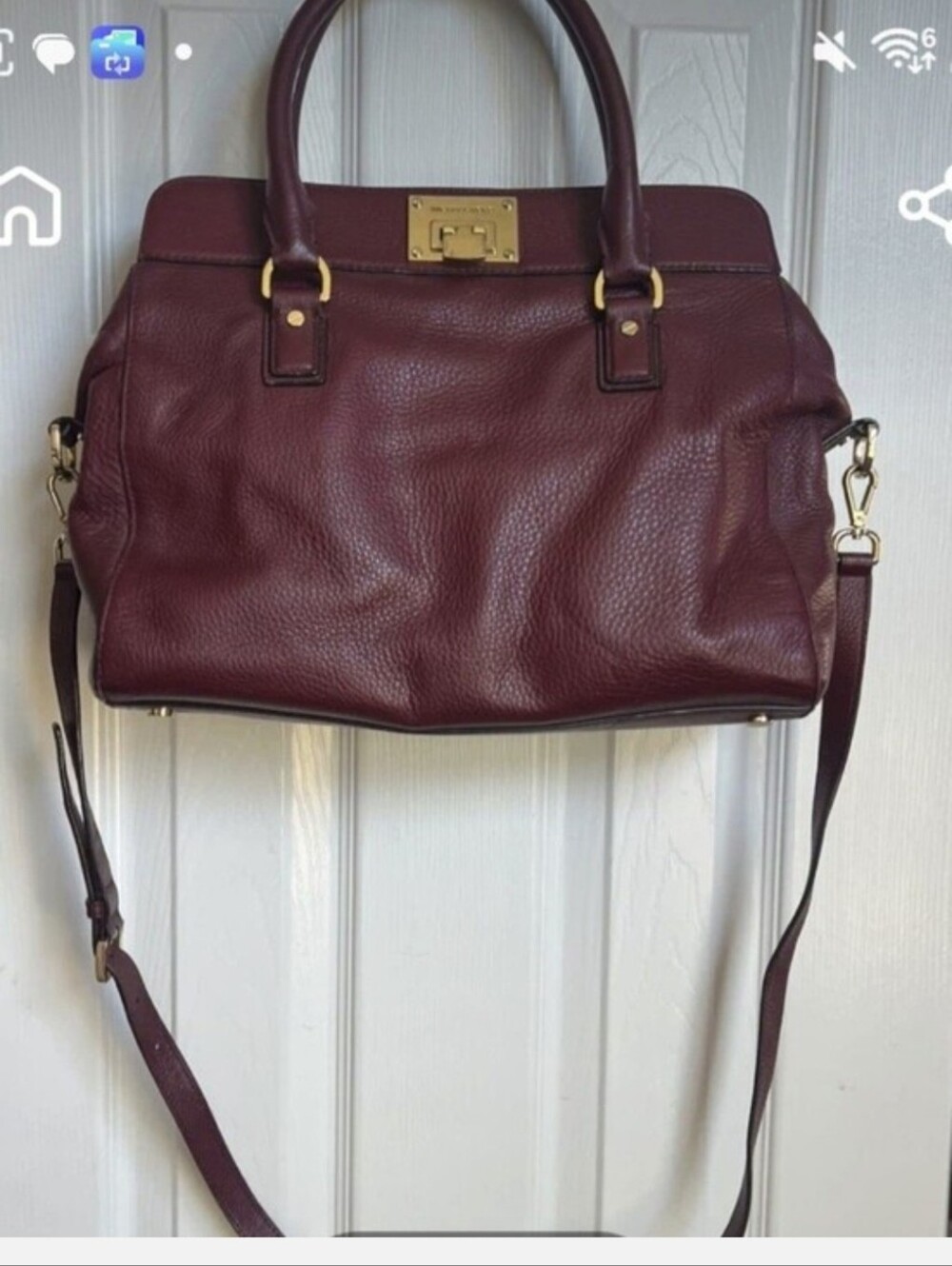 Authentic MICHEAL kors  Astrid Large Satchel Hand Bag